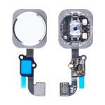 Шлейф для Apple iPhone 6 на джойстик (кнопка Home) в сборе <белый>