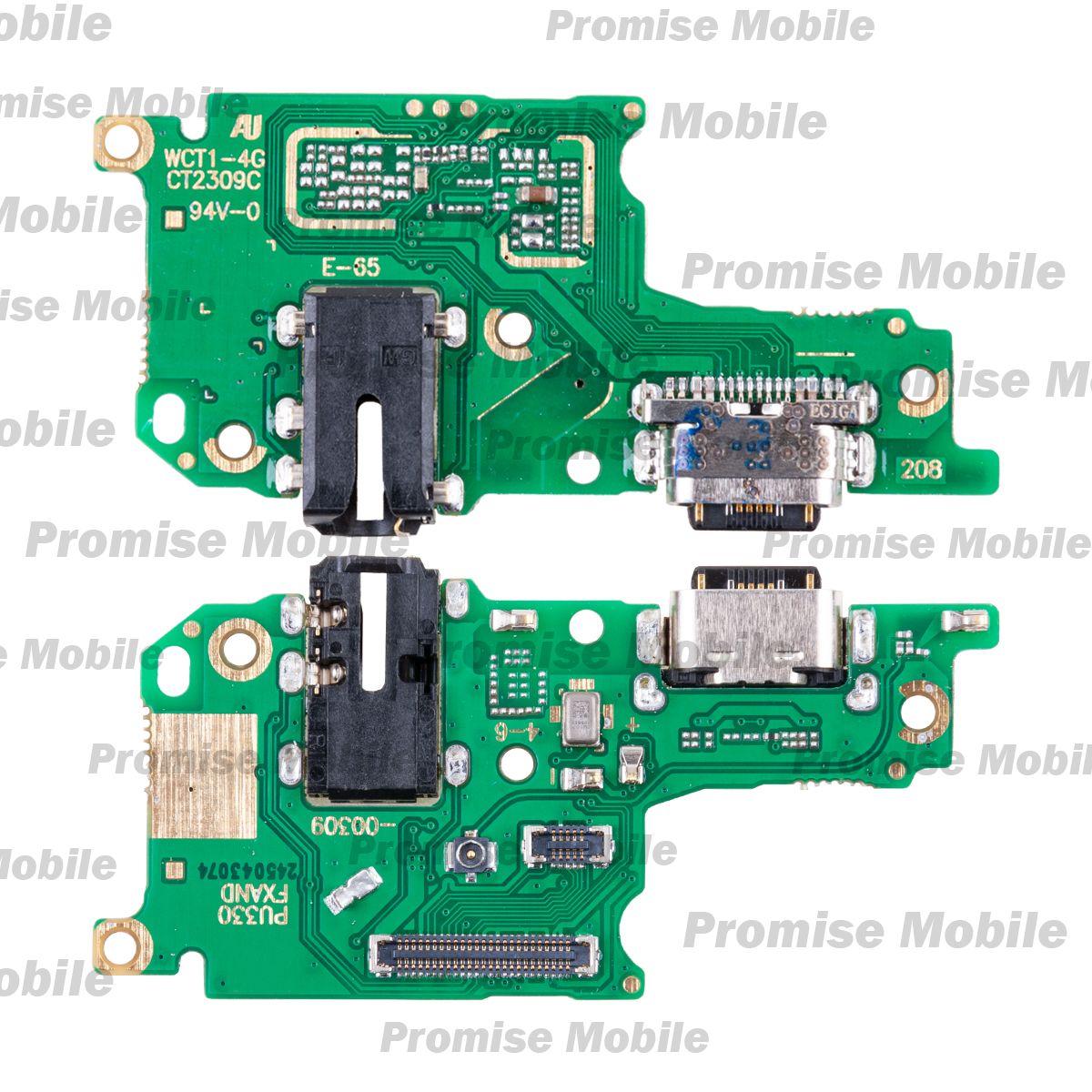 Плата нижняя для Vivo T1 (V2153) на системный разъем, разъем гарнитуры и микрофон ― Розничный PromiseMobile