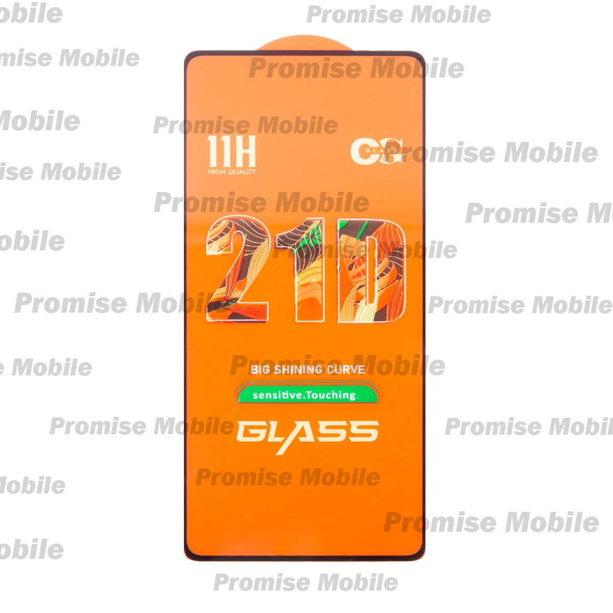 Защитное стекло для Infinix GT 20 Pro (X6871) (2.5D/полная наклейка) <черный> ― Розничный PromiseMobile