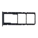 Лоток sim-карты для Samsung SM-A032F (Galaxy A03 Core) и карты памяти <черный>