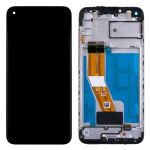 Дисплей для Samsung SM-M115F (Galaxy M11) модуль в сборе с тачскрином <черный> (оригинал)