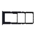 Лоток sim-карты для Samsung SM-A127F (Galaxy A12 Nacho) и карты памяти <черный>