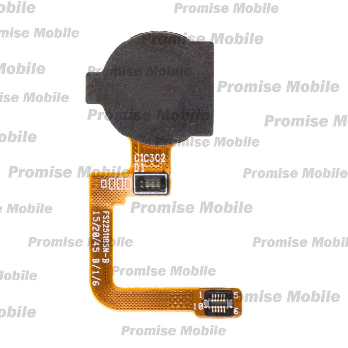 Шлейф для Realme RMX2180 на отпечаток пальца <серебристый> ― Розничный PromiseMobile