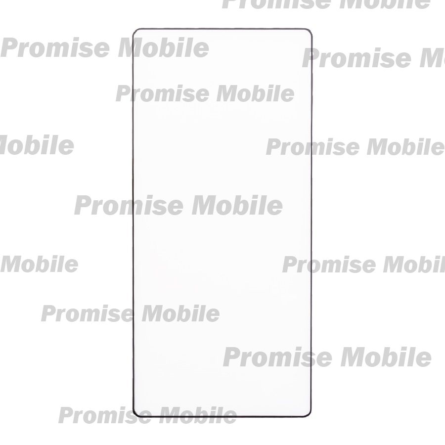 Защитное стекло для Samsung SM-S938B (Galaxy S25 Ultra) (2,5D/закаленное, полная наклейка) <черный> в блистере ― Розничный PromiseMobile