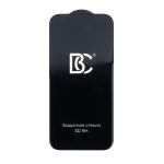 Защитное стекло для Apple iPhone 17 Air (2.5D/закаленное, полная наклейка) <черный> в блистере