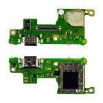 Плата нижняя для Infinix Note 40 Pro (X6850) на системный разъем, разъем Sim-карты и микрофон (оригинал)