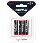 Батарейка AAA SmartBuy R03 (упаковка 4 шт.)