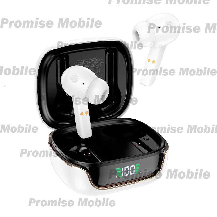 Беспроводные Bluetooth наушники Hoco EW18 <белый> ― Розничный PromiseMobile
