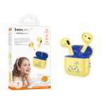 Беспроводные Bluetooth наушники Hoco EW112 для детей <желтый>