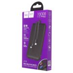 Внешний аккумулятор Hoco J118 (10000mAh/Type-C/2USB/Type-C/Lightning) <черный>