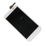 Дисплей для Asus ZenFone Zoom (ZX551ML) в сборе с тачскрином (круглый низ) <белый>
