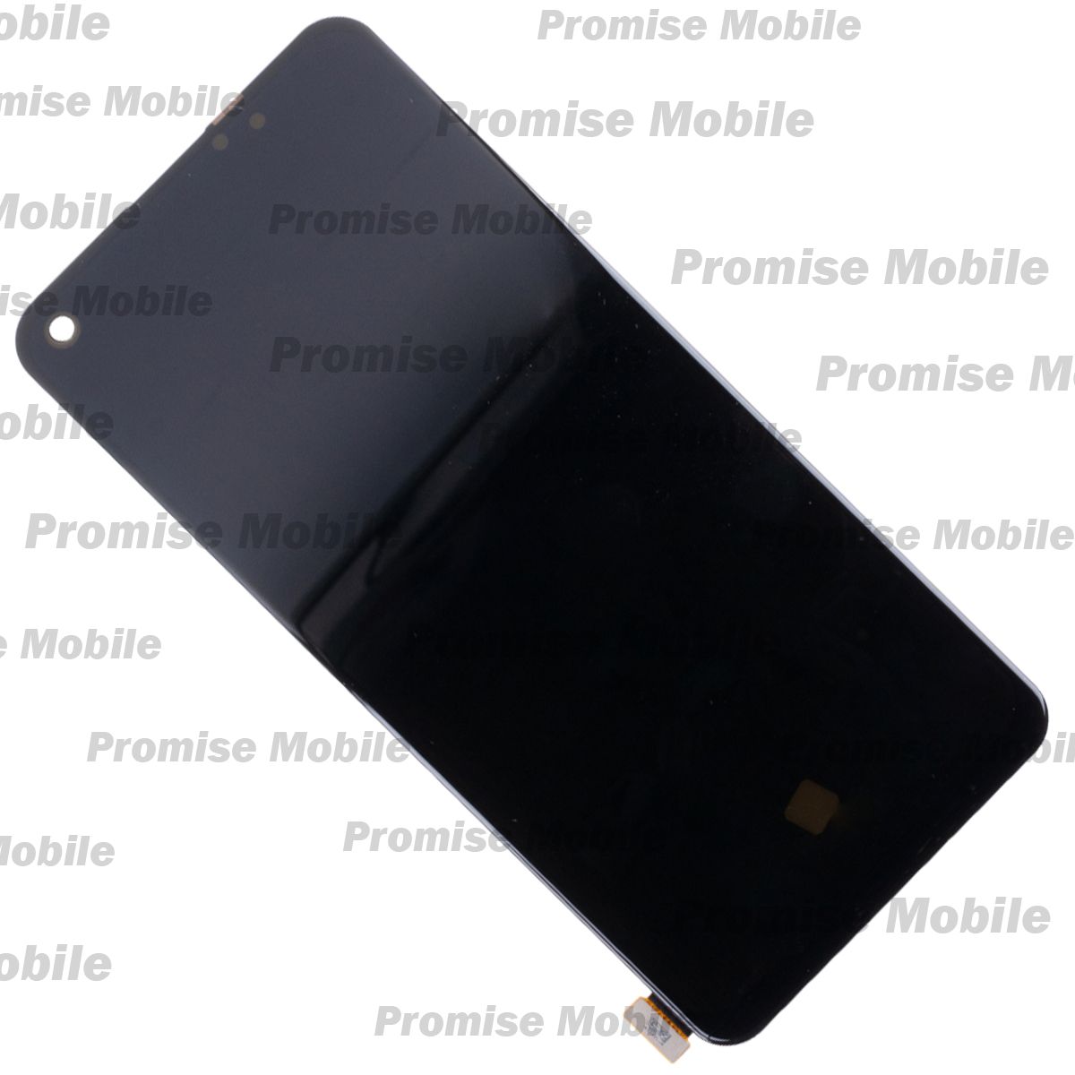 Дисплей для Realme 8 в сборе с тачскрином <черный> (оригинал) ― Розничный PromiseMobile