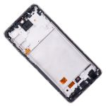 Дисплей для Samsung SM-A725F (Galaxy A72) модуль в сборе с тачскрином <черный>