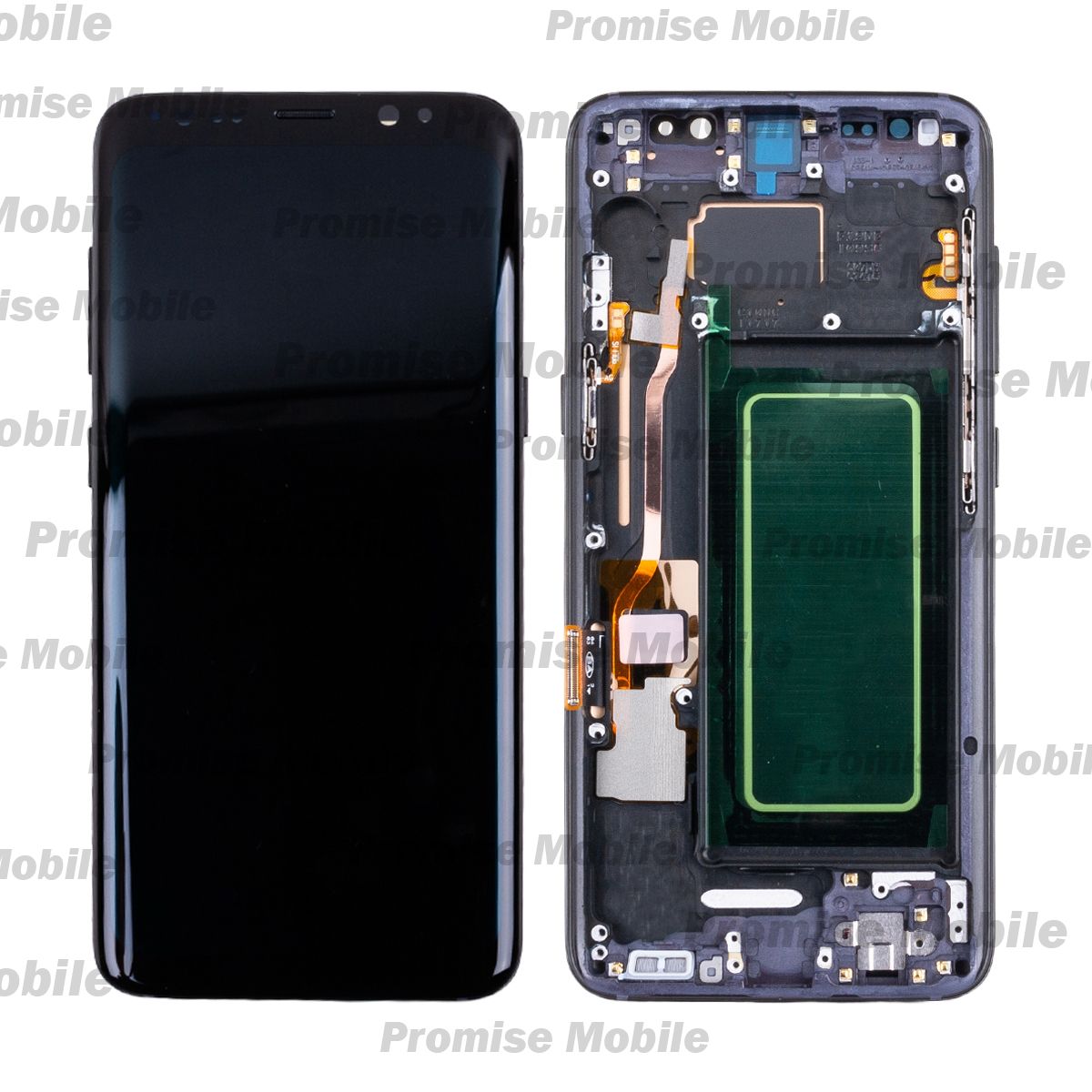 Дисплей для Samsung SM-G950F (Galaxy S8) модуль в сборе с тачскрином <черный> ― Розничный PromiseMobile