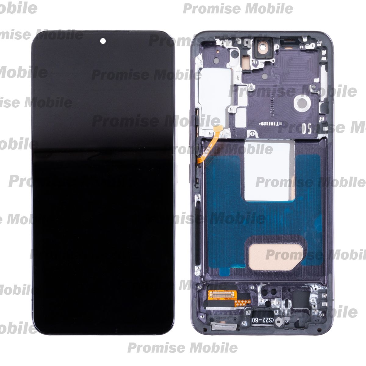 Дисплей для Samsung SM-S901B (Galaxy S22) модуль в сборе с тачскрином (TFT In-Cell) <черный фантом> ― Розничный PromiseMobile