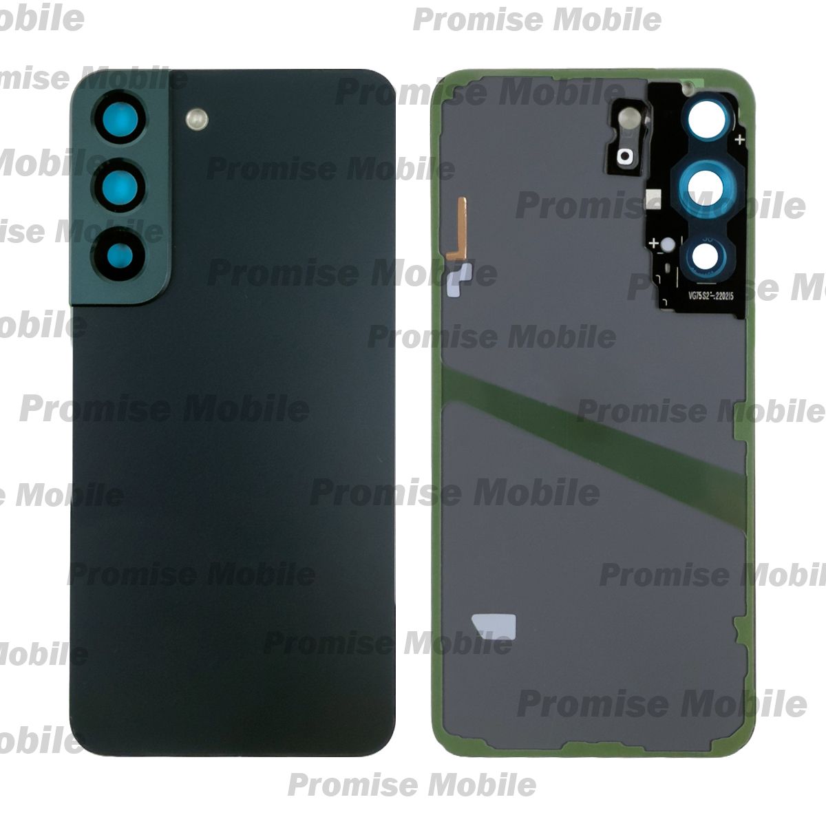 Задняя крышка для Samsung SM-S901B (Galaxy S22) <зеленый> (оригинал SP) ― Розничный PromiseMobile