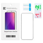 Защитное стекло для Realme RMX5111 (2.5D/закаленное, полная наклейка) <черный> в блистере