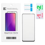 Защитное стекло для Realme C71 (2.5D/закаленное, полная наклейка) <черный> в блистере