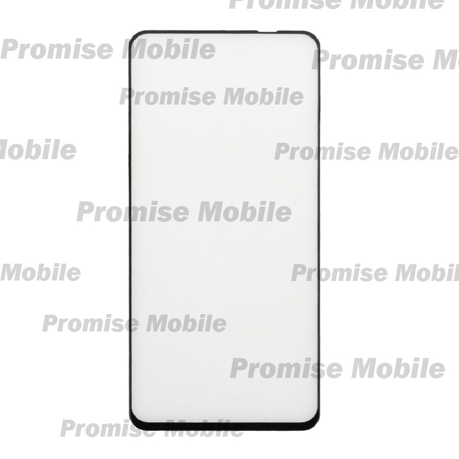 Защитное стекло для Realme C71 (2.5D/закаленное, полная наклейка) <черный> в блистере ― Розничный PromiseMobile