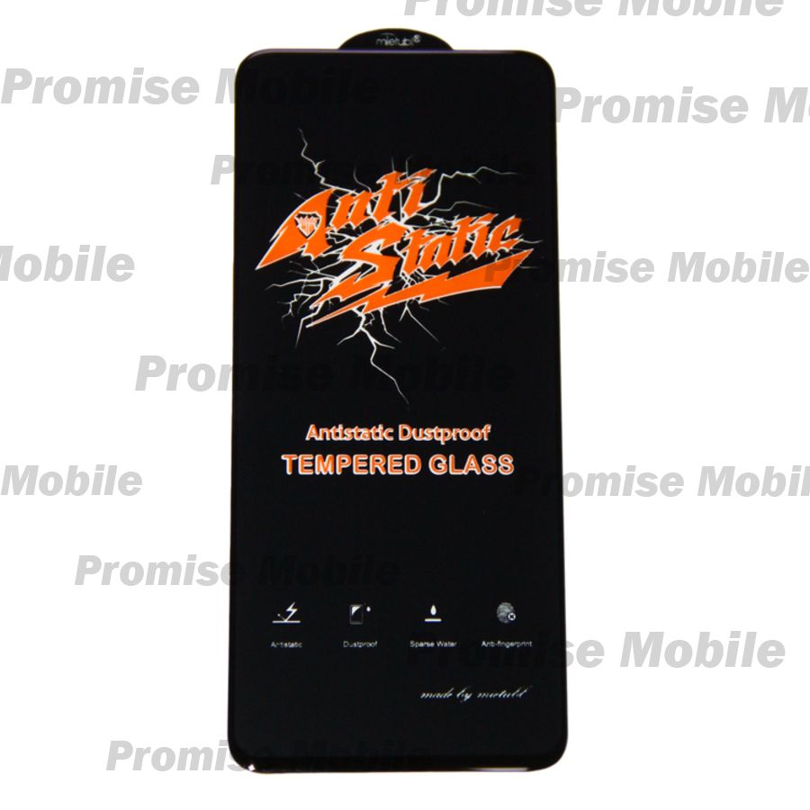Защитное стекло для Realme RMX3472 (2,5D/закаленное, полная наклейка) <черный> в блистере ― Розничный PromiseMobile