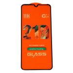 Защитное стекло для ZTE Blade A5 2020 (2,5D/полная наклейка) <черный>