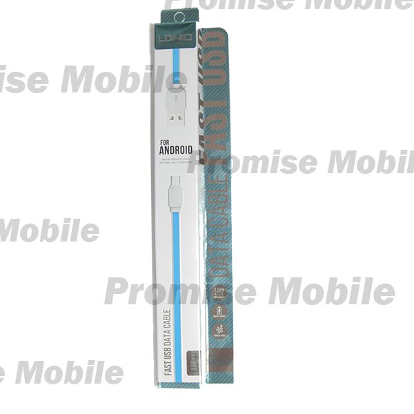 Кабель USB MicroUSB LDNIO XS-07A <синий> ― Розничный PromiseMobile