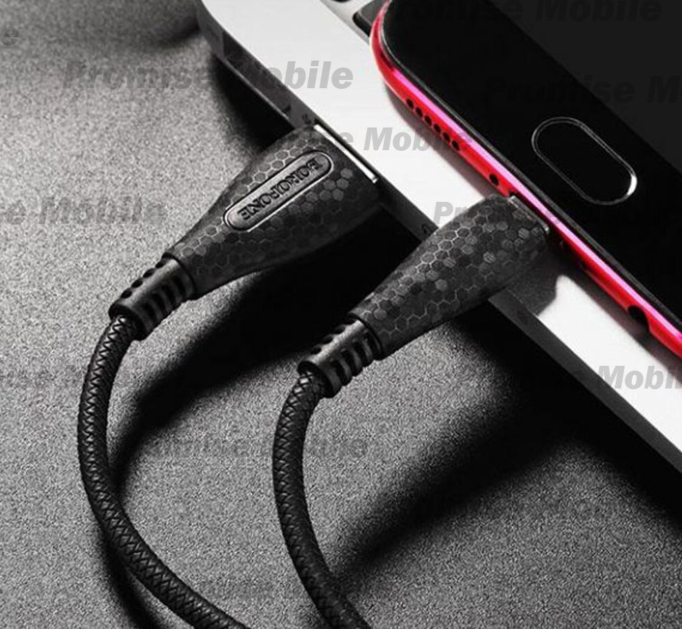 Кабель USB MicroUSB Borofone BX38 <черный> ― Розничный PromiseMobile