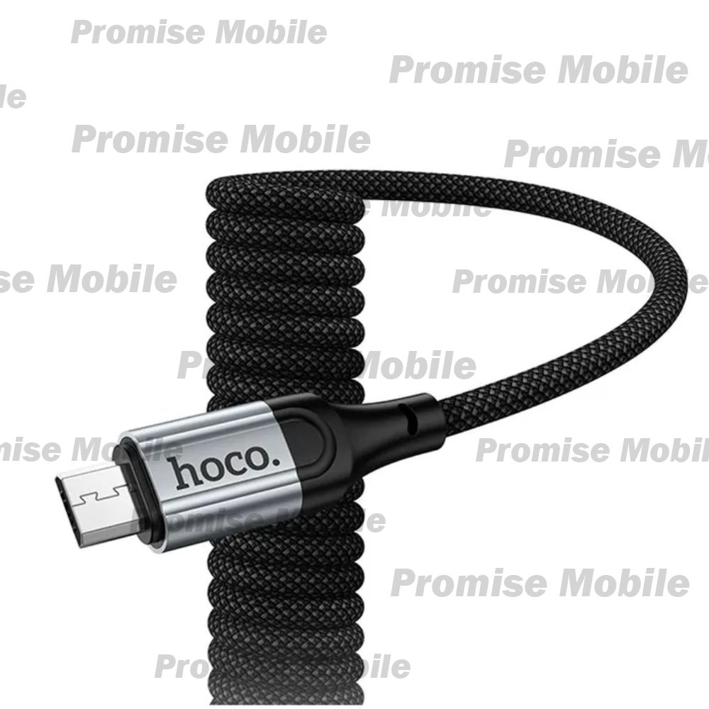 Кабель USB MicroUSB Hoco X121 (2.4A/1.5 метра) <черный> ― Розничный PromiseMobile