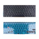 Клавиатура для ноутбука Apple MacBook Pro 13 2017 (A1708) (Г-образный Enter RU) <черный>