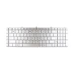 Клавиатура для ноутбука Asus N55 <серебристый>