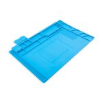 Коврик MaYuan S-160 для пайки (450*300 мм, силикон, термостойкий, с ячейками)