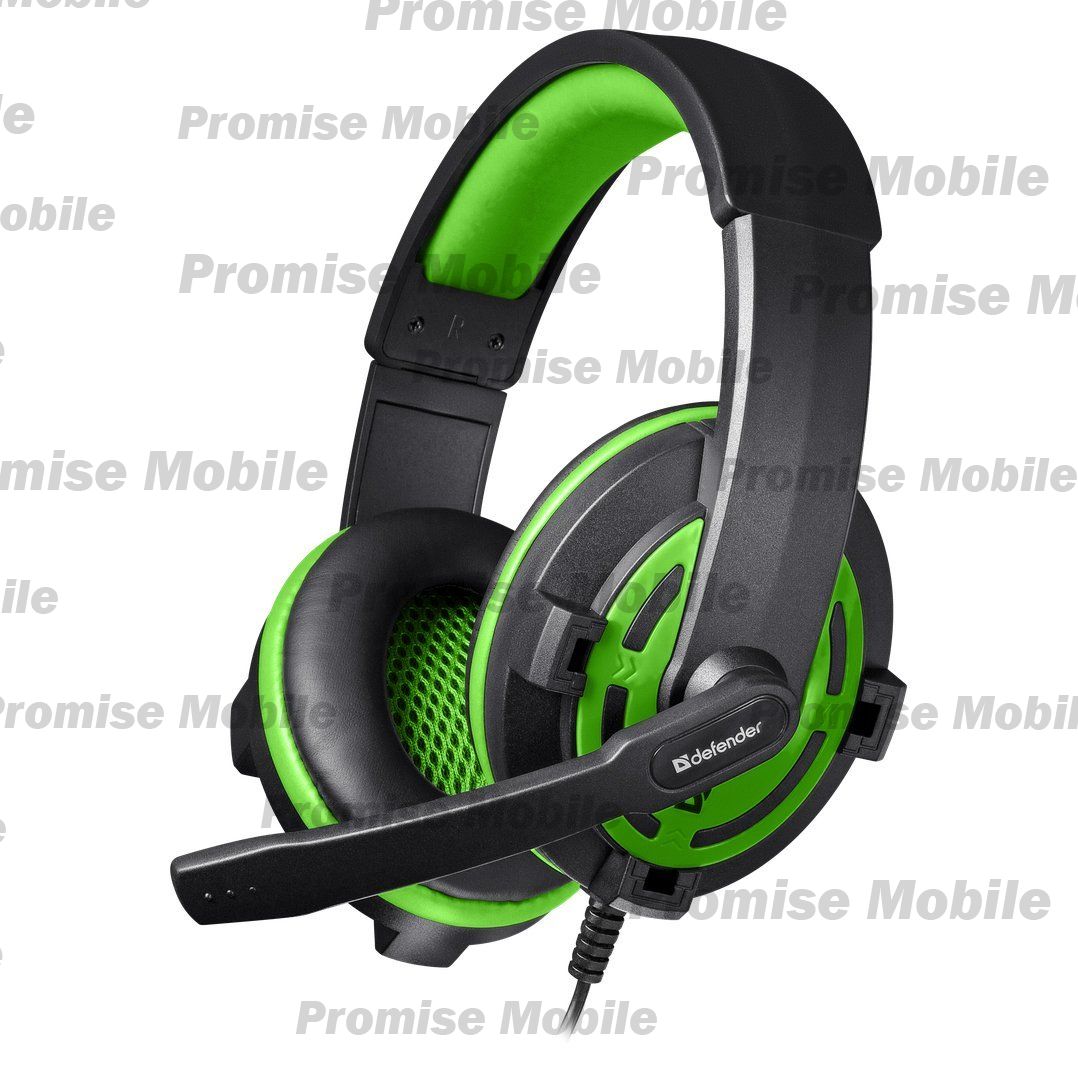 Компьютерная гарнитура Defender Warhead G-300 <зеленый> ― Розничный PromiseMobile