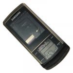 Корпус для Samsung U900 (Soul) <серебристо-черный>