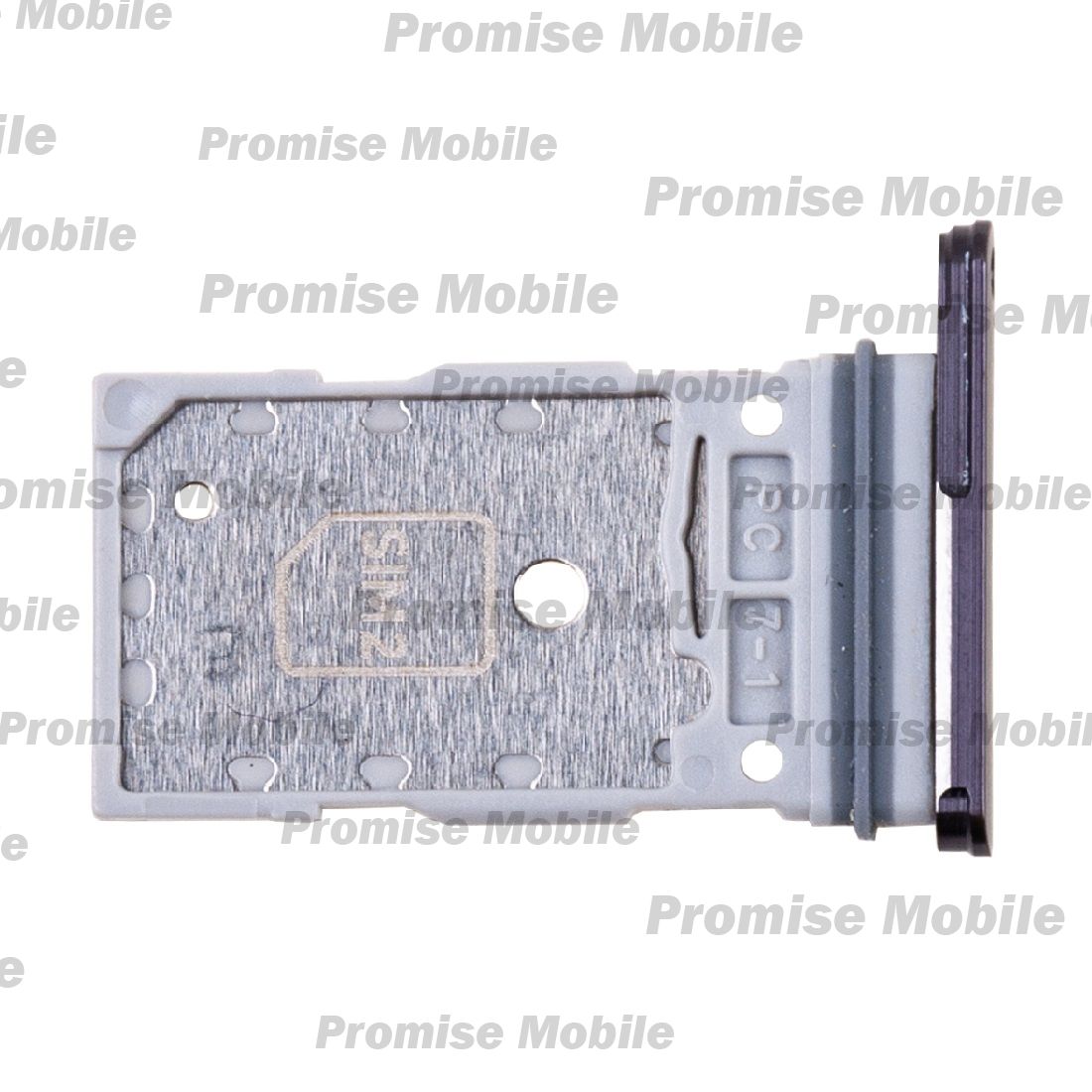 Лоток sim-карты для Samsung SM-S901B (Galaxy S22) <черный> ― Розничный PromiseMobile