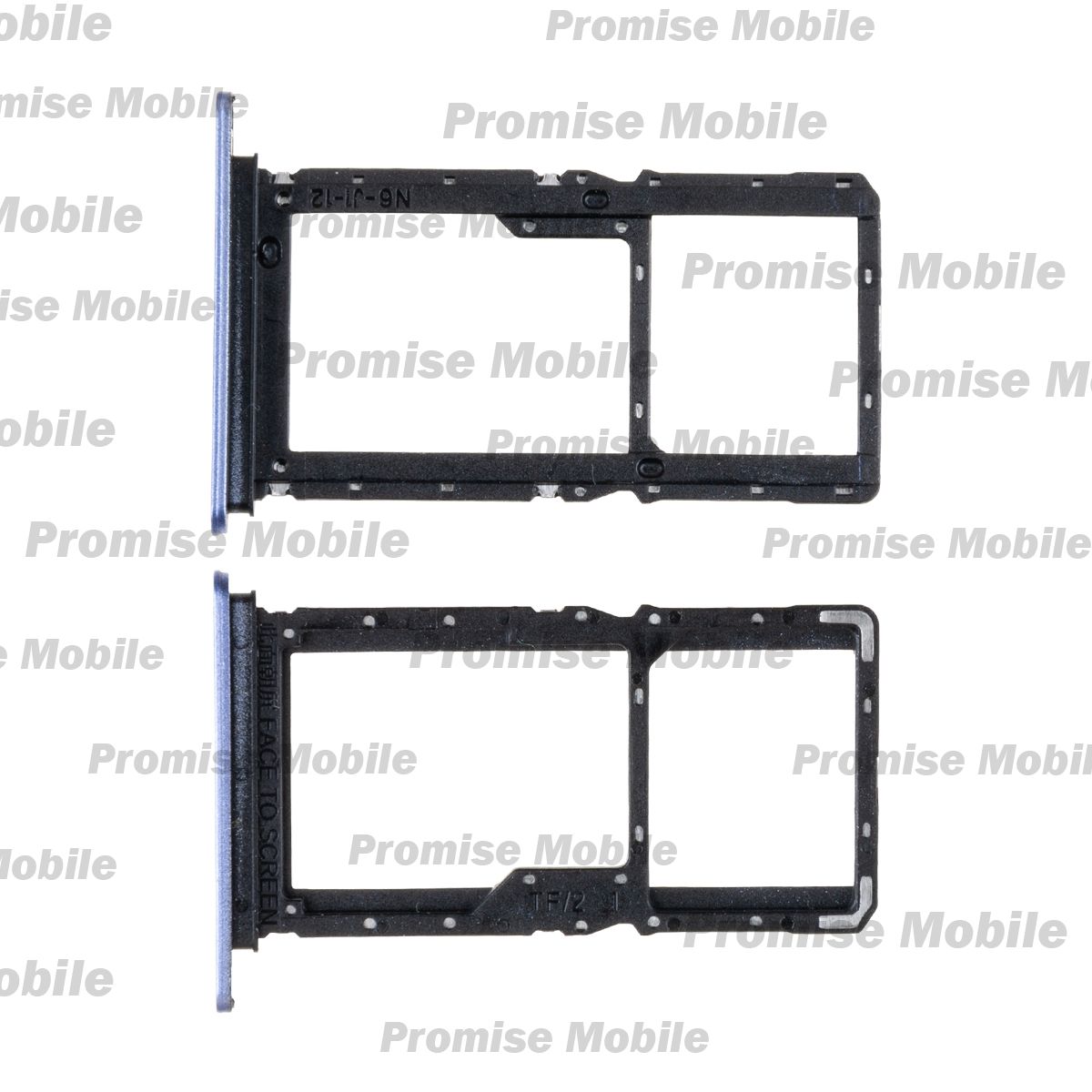 Лоток sim-карты для Xiaomi Poco M6 Pro и карты памяти <фиолетовый> ― Розничный PromiseMobile