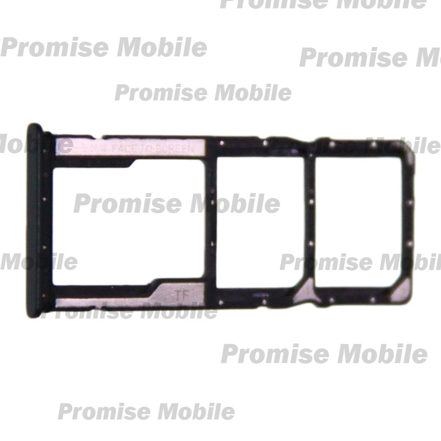 Лоток sim-карты для Xiaomi 2201117TY и карты памяти <черный> ― Розничный PromiseMobile