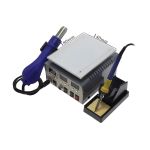 Паяльная станция KADA 9803D+ (фен+паяльник+станок) (Фен-100-480°C, 480W, Паяльник-200-480°C, 90W)