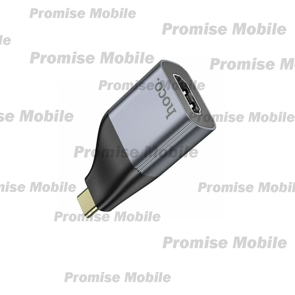 Переходник (адаптер) в порт USB-C на штекер HDTV Hoco UA33 <серый> ― Розничный PromiseMobile