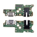 Плата нижняя для Infinix Note 12 2023 (X676C) на системный разъем, разъем гарнитуры и микрофон (оригинал)