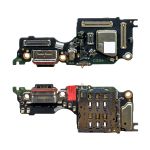 Плата нижняя для Oppo Reno 15 F 5G на системный разъем, разъем Sim-карты и микрофон (оригинал)