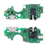 Плата нижняя для Tecno Pop 7 (BF6) на системный разъем, разъем гарнитуры и микрофон (оригинал)