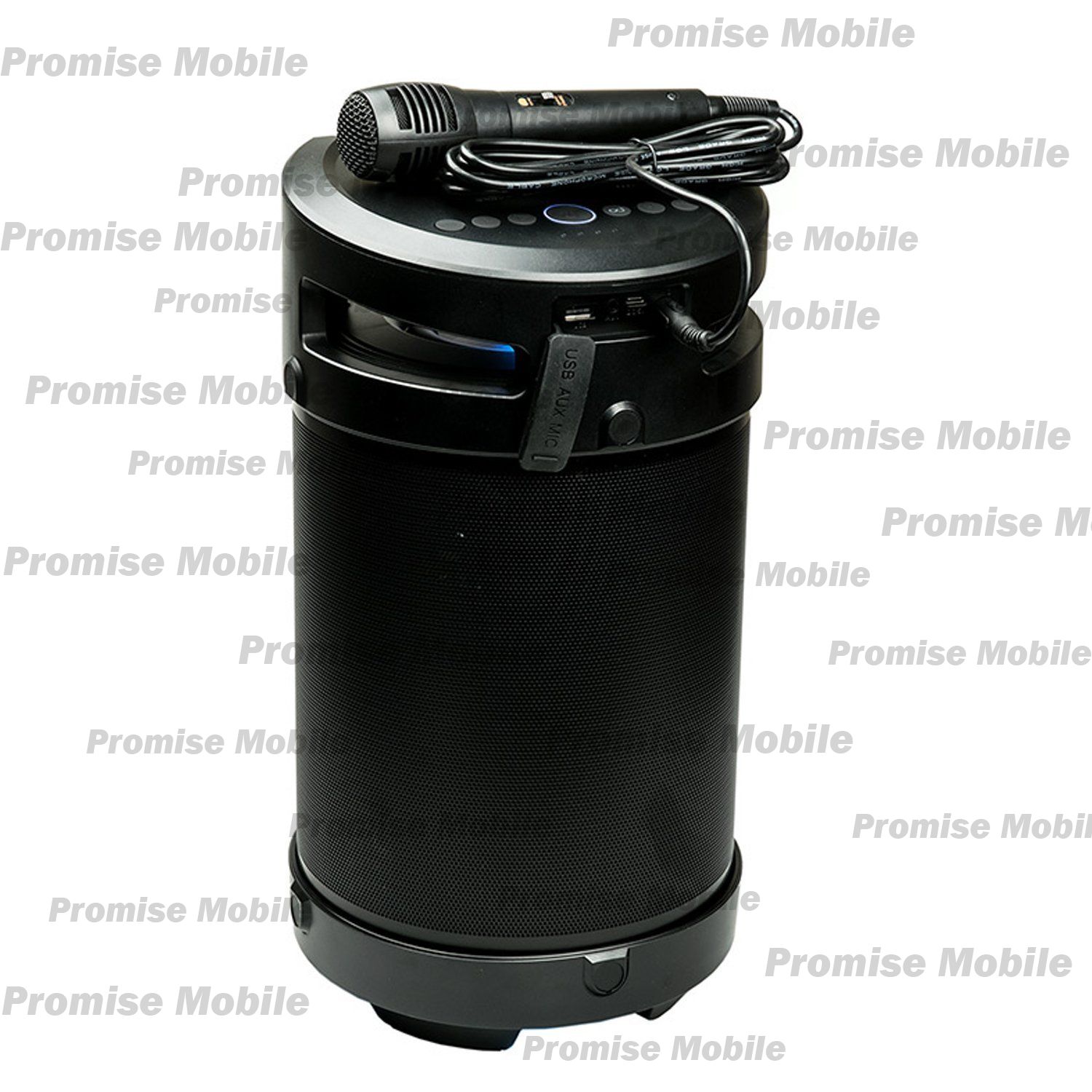 Колонка Dialog Progressive AP-1030 (Bluetooth/MicroUSB/USB/AUX/60 Вт/4400 mAh) <черный> ― Розничный PromiseMobile