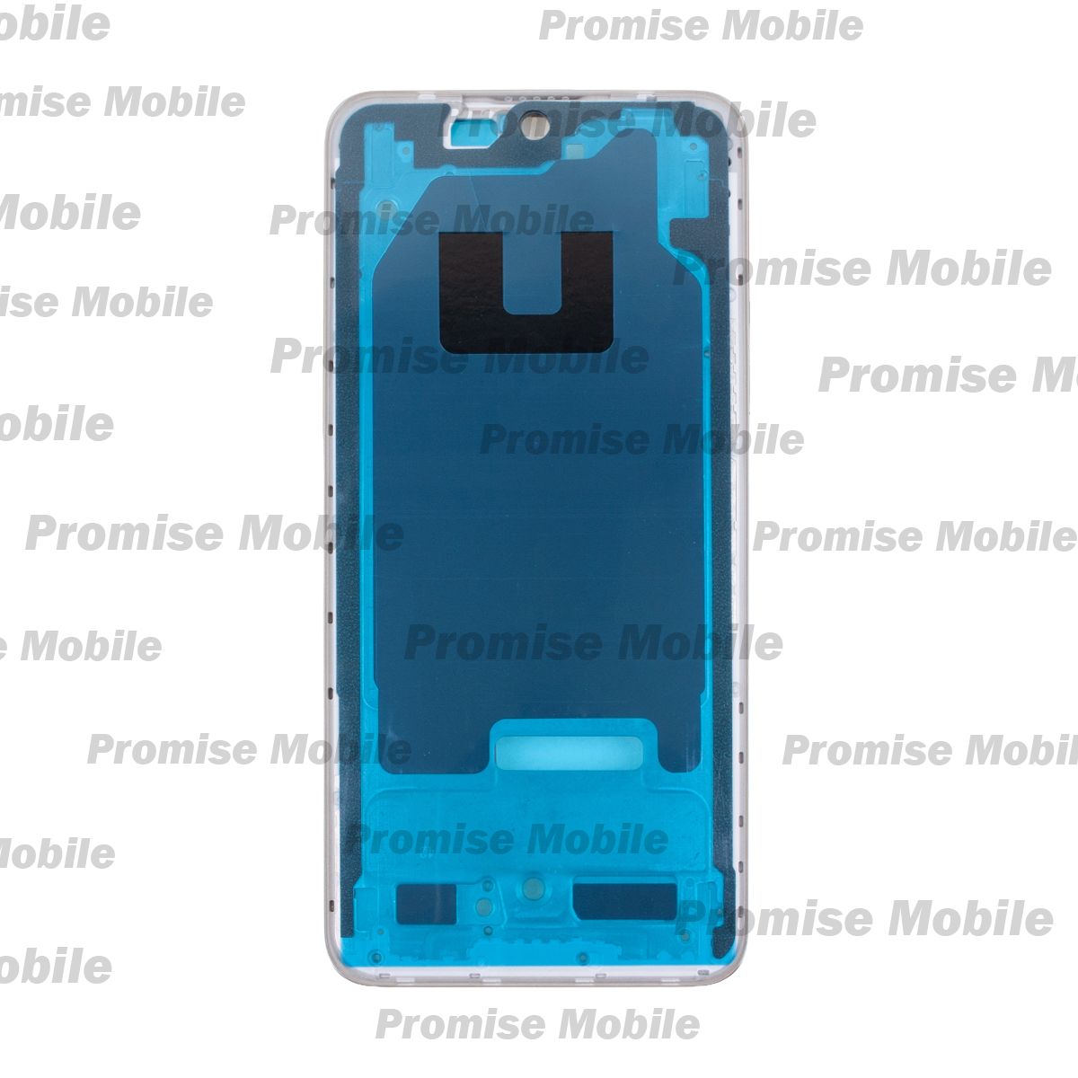 Рамка дисплея для Honor 200 (ELI-NX9) <серебристый> ― Розничный PromiseMobile