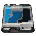 Рамка дисплея для Tecno Spark 20 (KJ5) <черный> (оригинал)