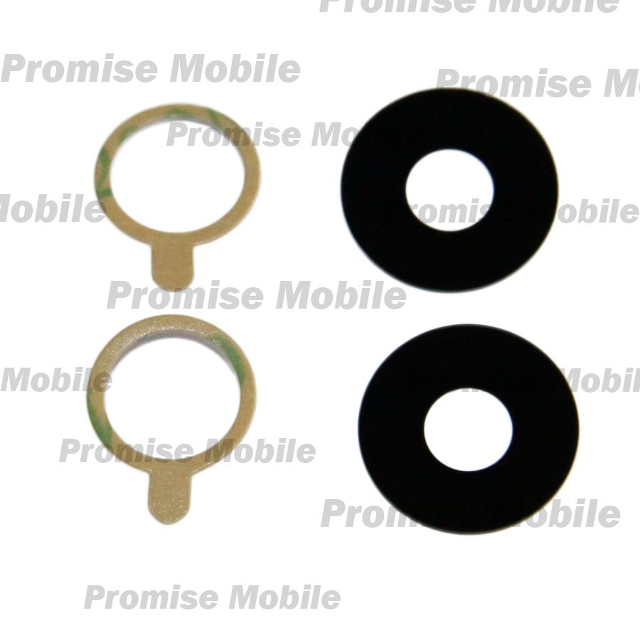 Стекло камеры для Tecno Pova 4 Pro (LG8n) (комплект 2 шт.) <черный>  ― Розничный PromiseMobile