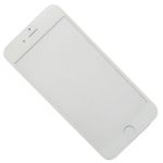 Стекло для Apple iPhone 6s в сборе с рамкой и OCA пленкой <белый>
