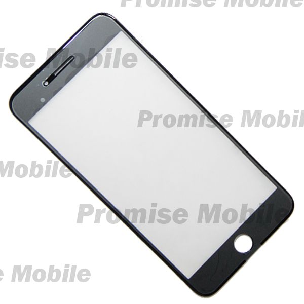 Стекло для Apple iPhone 7 Plus в сборе с рамкой и OCA пленкой <черный> ― Розничный PromiseMobile