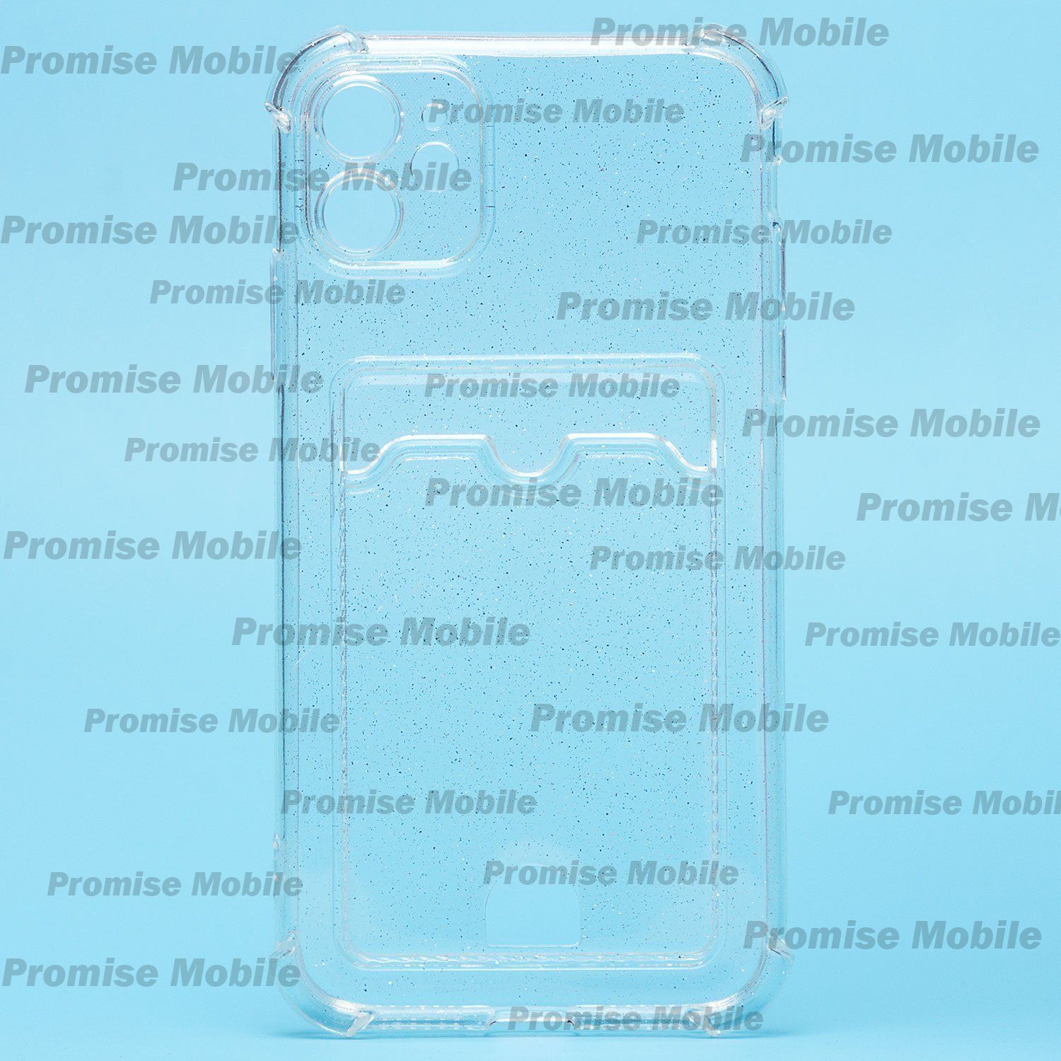 Чехол для Apple iPhone 11 силиконовый с картхолдером №5 <прозрачный> ― Розничный PromiseMobile