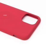 Чехол для Apple iPhone 11 Pro силиконовый Soft Touch 2 <бордовый> (премиум)