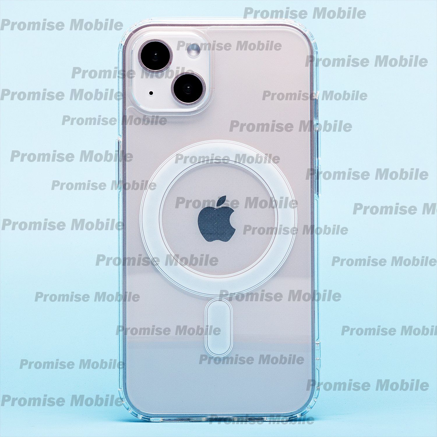 Чехол для Apple iPhone 13 силиконовый MagSafe <прозрачный> ― Розничный PromiseMobile